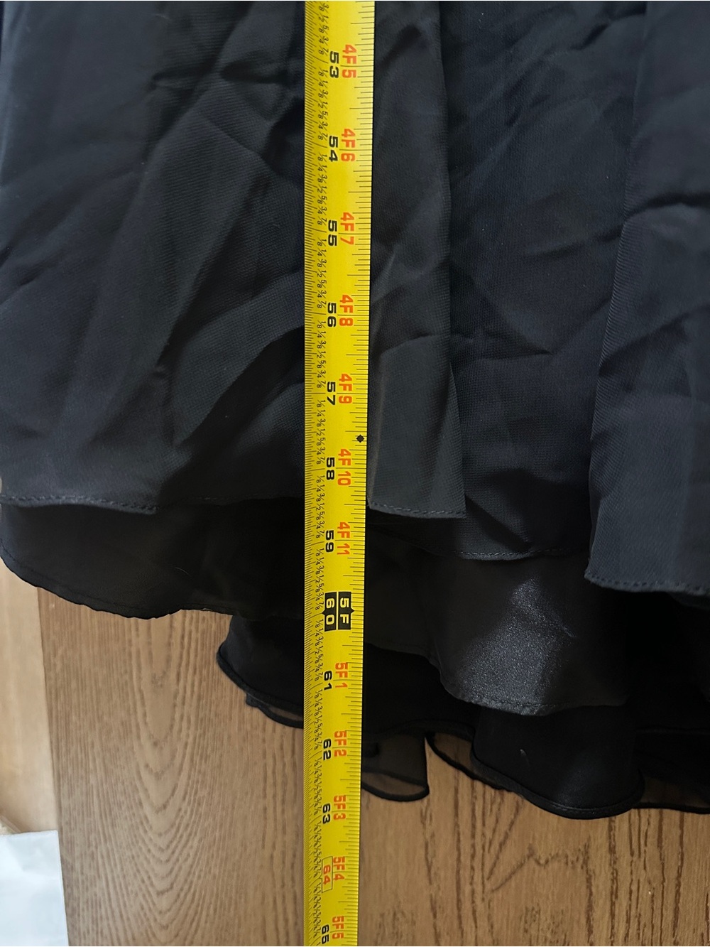 Vintage Black tie formal Vera Wang Black Maxi Evening Gown with Deep V - Picture 13 of 16